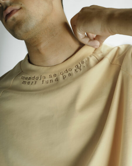 Mendoja se cdo gje, merr fund pa ty Oversize T-shirt male OVERSIZE