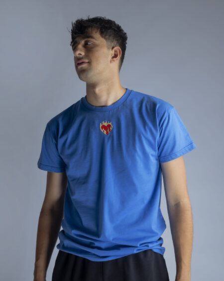 Fired Heart Man T-shirt