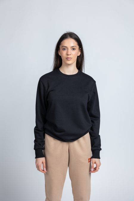 Black Crewneck Sweatshirt